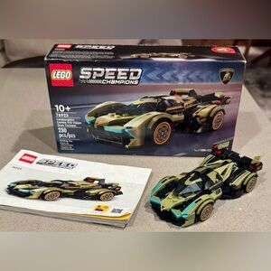 Lego Speed Champions-Lamborghini Lambo V12 Vision GT Super Car 76923